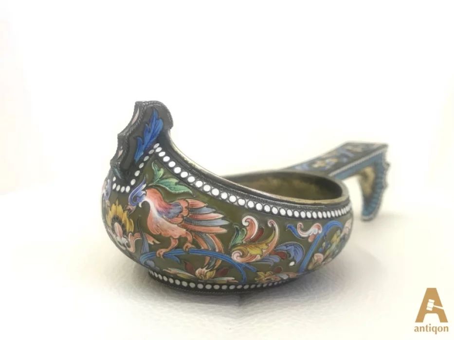 Русский серебряный ковш 