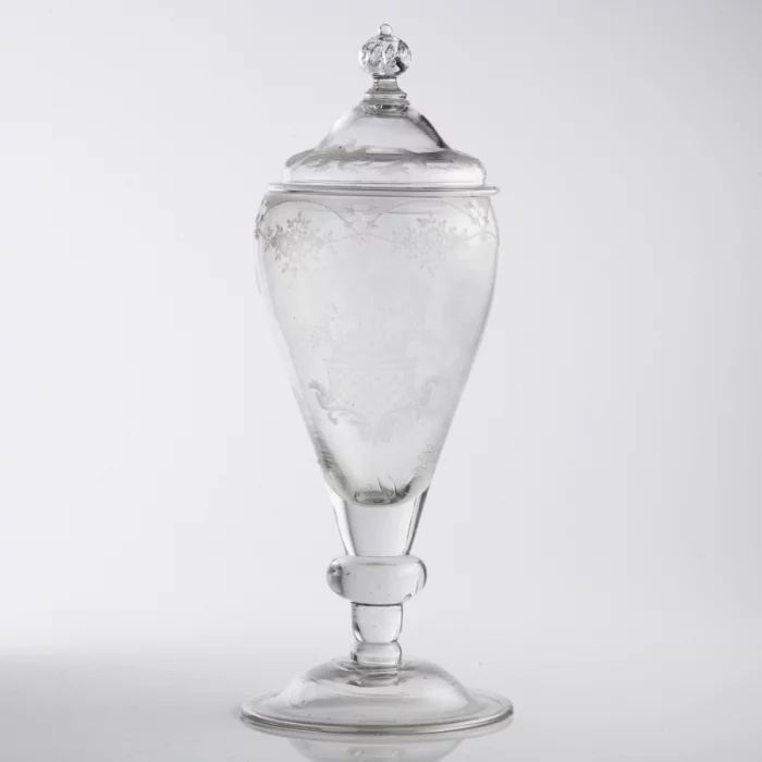 Glass with lid, 17001800 