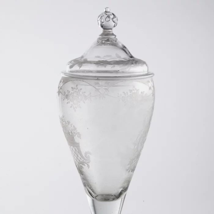 Glass with lid, 17001800 