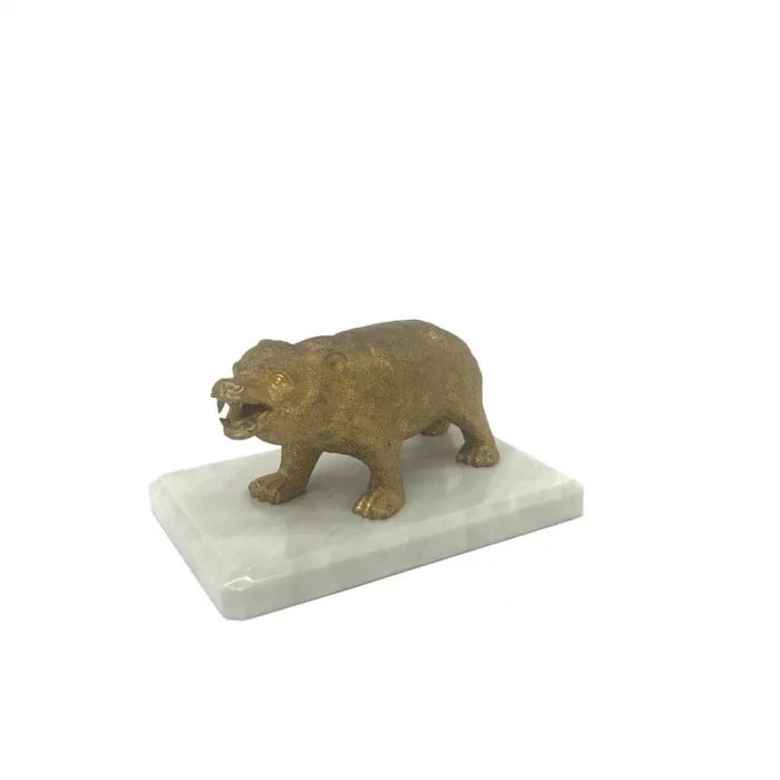 Russian paperweight Bear. 