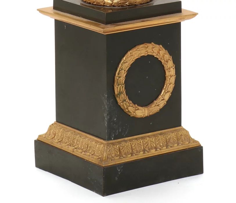 Bronze vase in Empire style. 19th century 