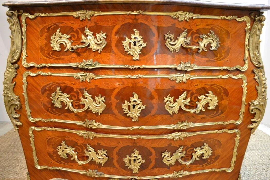 Antique Dresser in  Louis XV style.19th century.