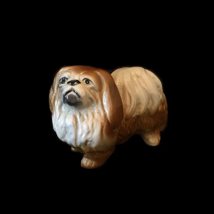 Japanese Chin dog figurine. 20th century 