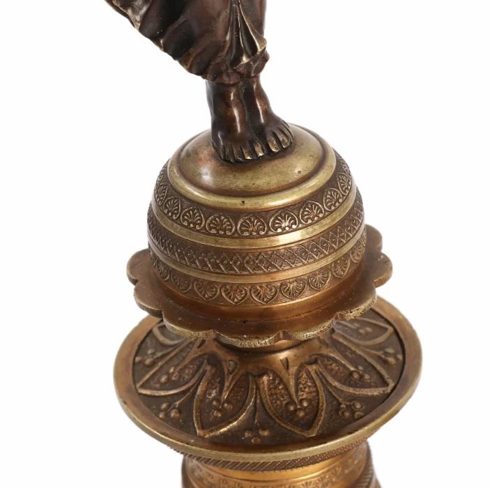 Pair of Empire style candelabra. 19th century 