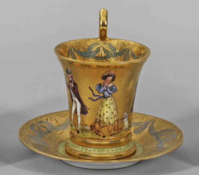 Coffee cup and saucer