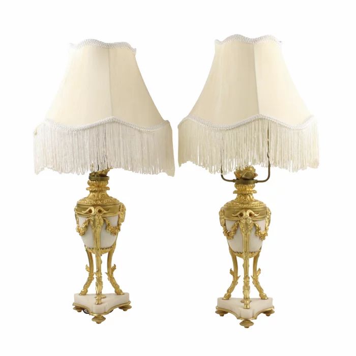 Paire de lampes de table,