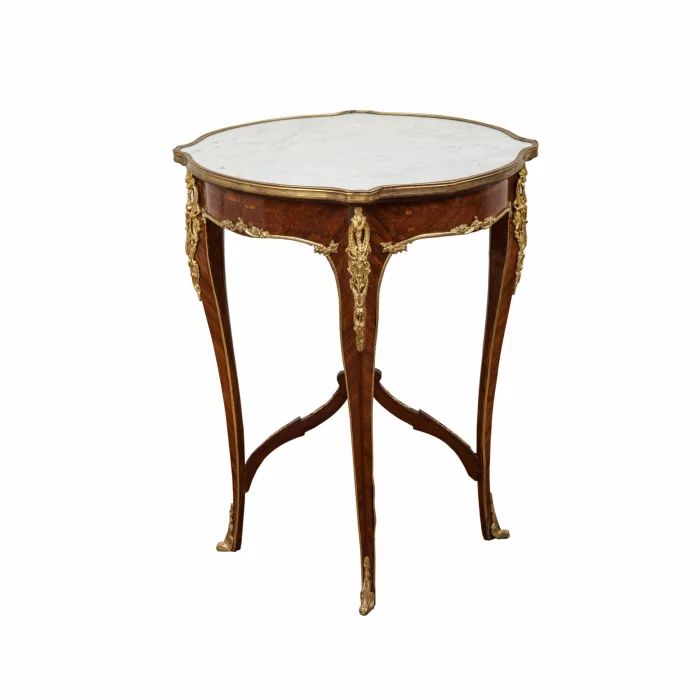 The table in the style of Rococo