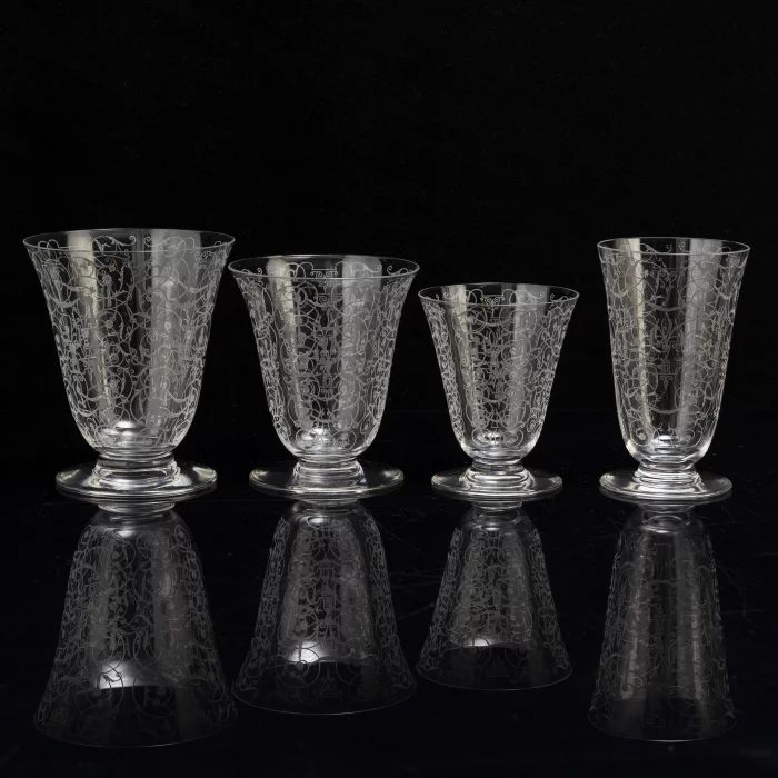 Сервиз из стекла "Baccarat"