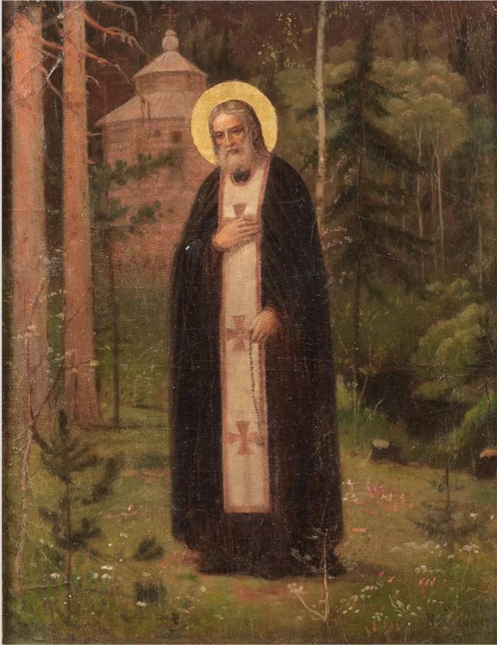 Painting "Life of St. Seraphim Sarovsky" (of Sarov)
