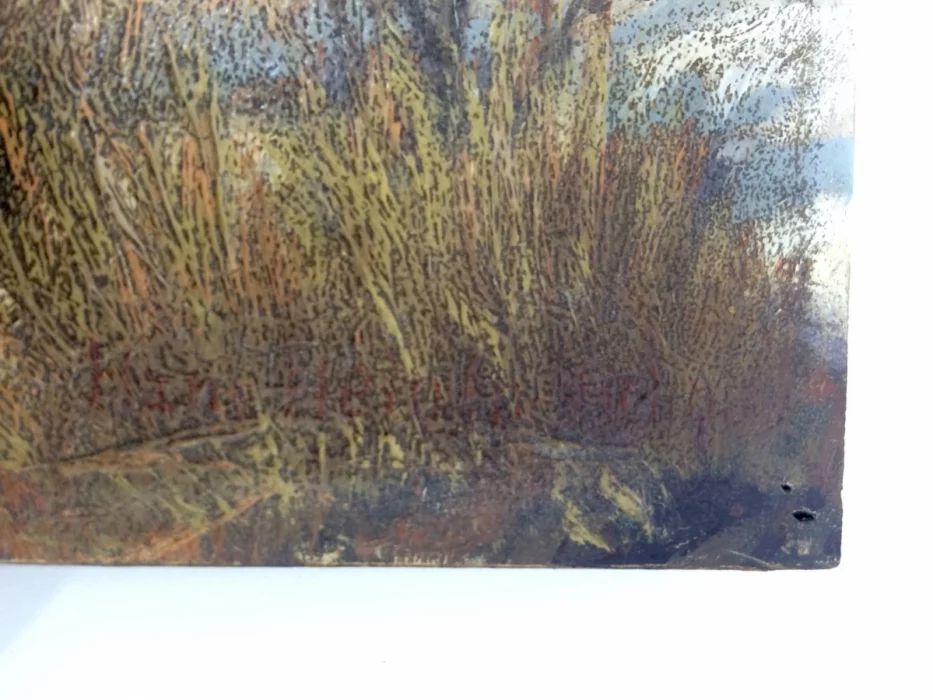 Painting  "Winter Landscape"