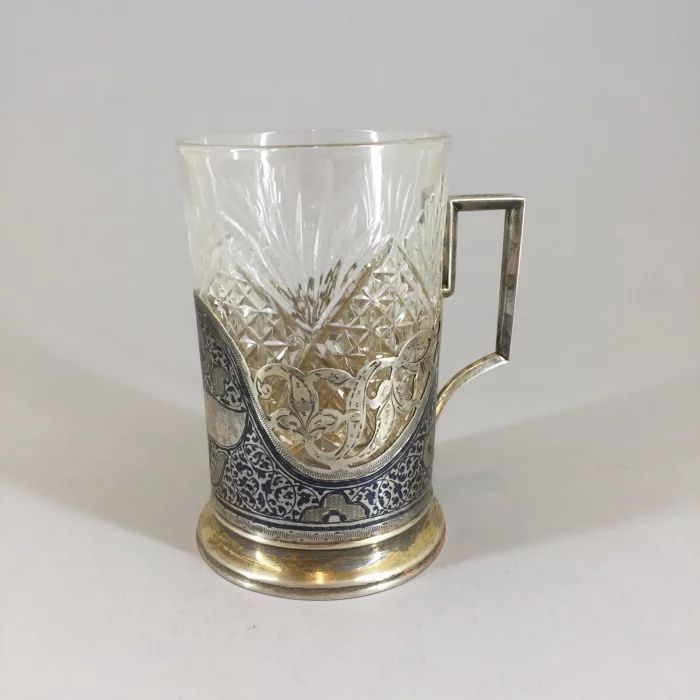 Silver cup holder Kubachi