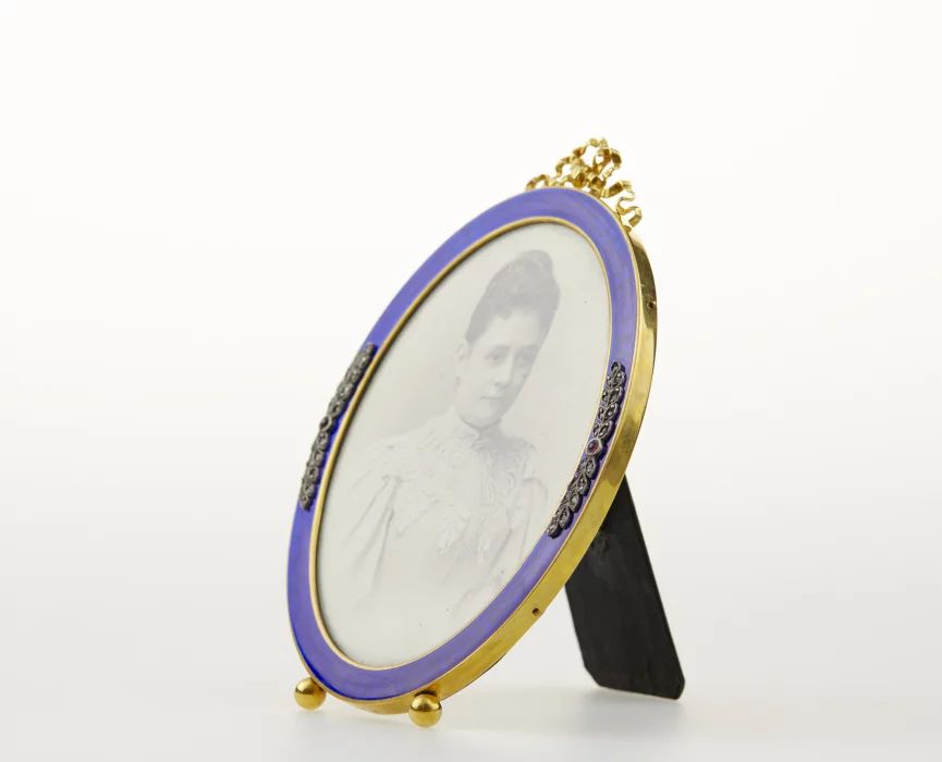 Photo frame in  Carl Faberge  style