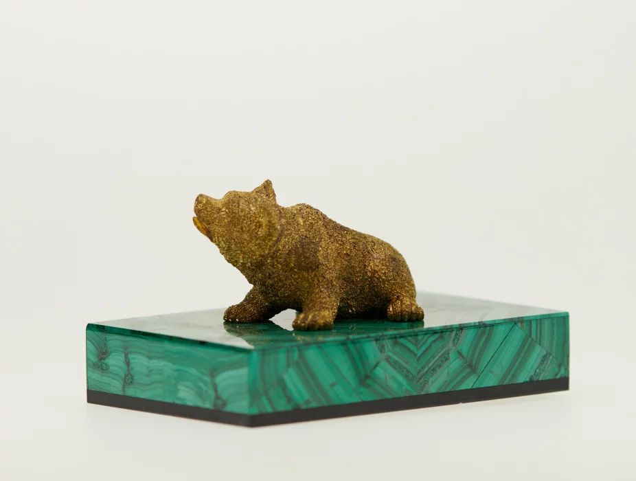 Paperweight "Bear".  Imperial Russia