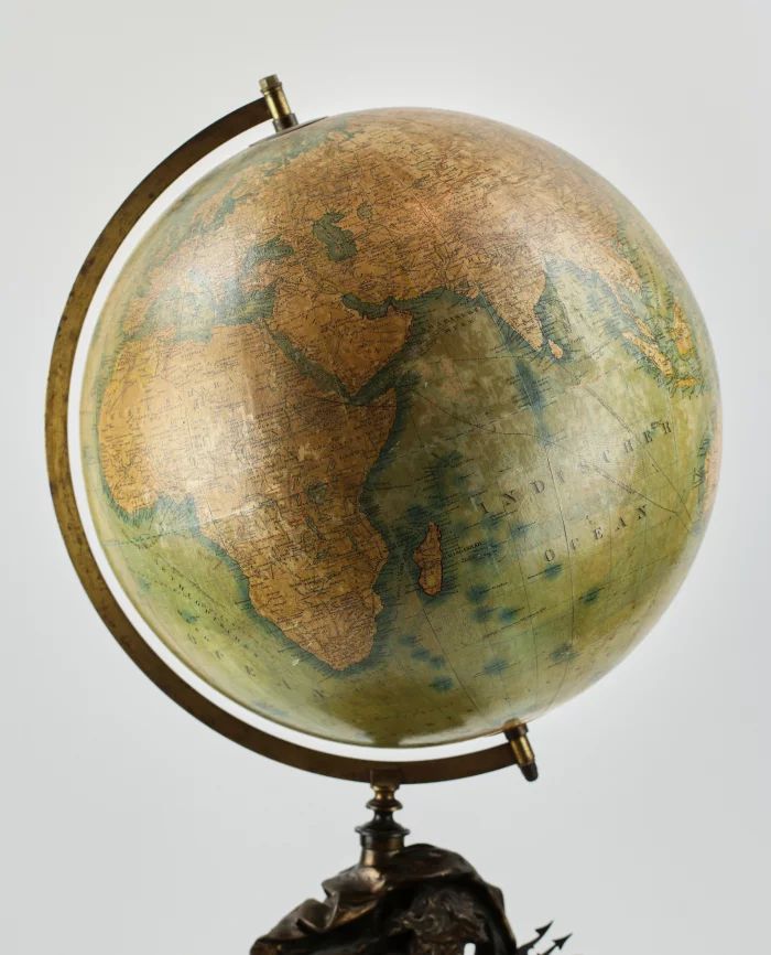Geographic globe. Berlin