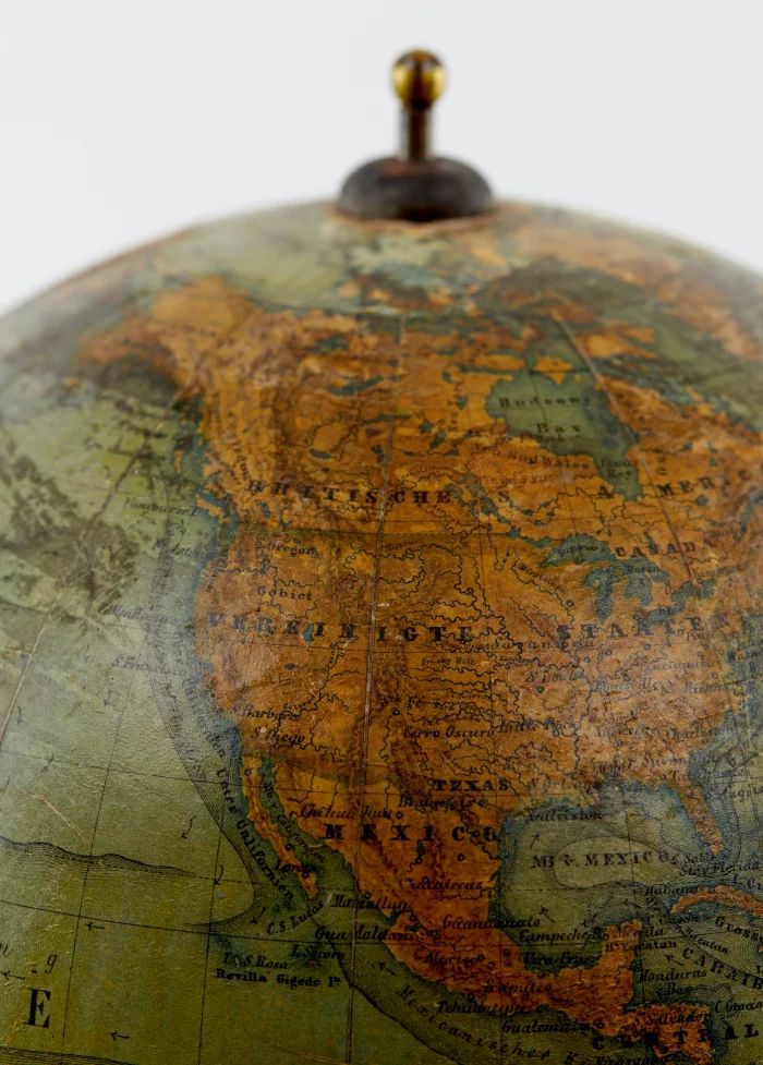 Globuss. C. Adami, Berlin, 1856