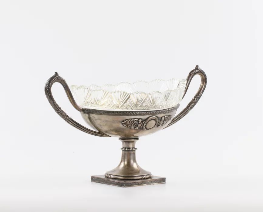 Silver vase. Grachev Brothers