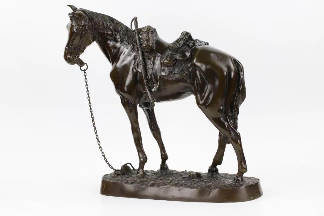 Sculpture en bronze Cheval