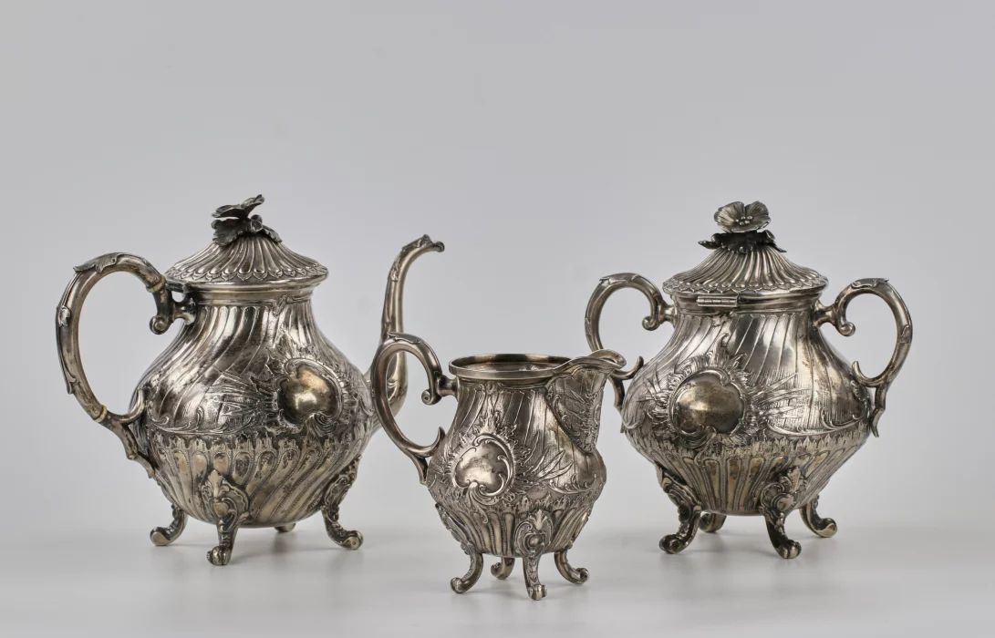 Silver Set. Imperial Russia