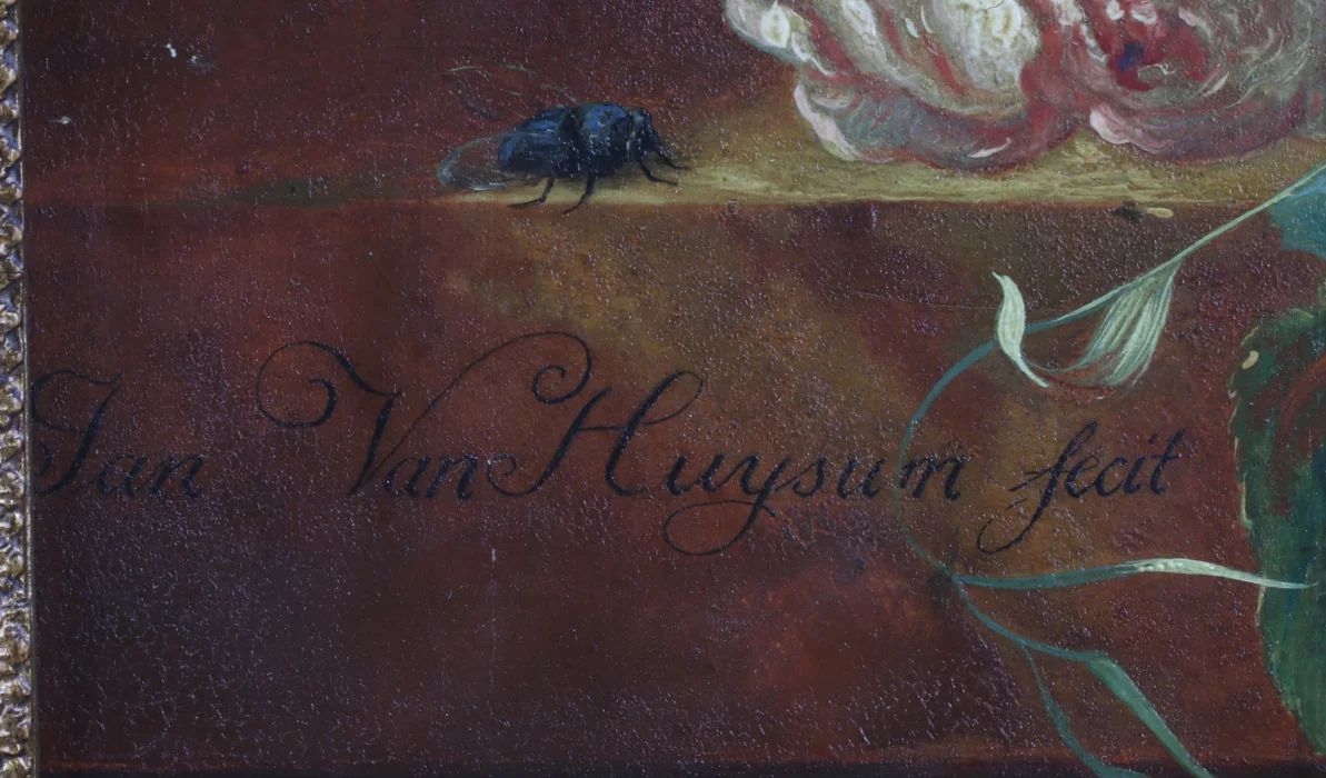 "Корзина цветов" в стиле Jan van Huysum