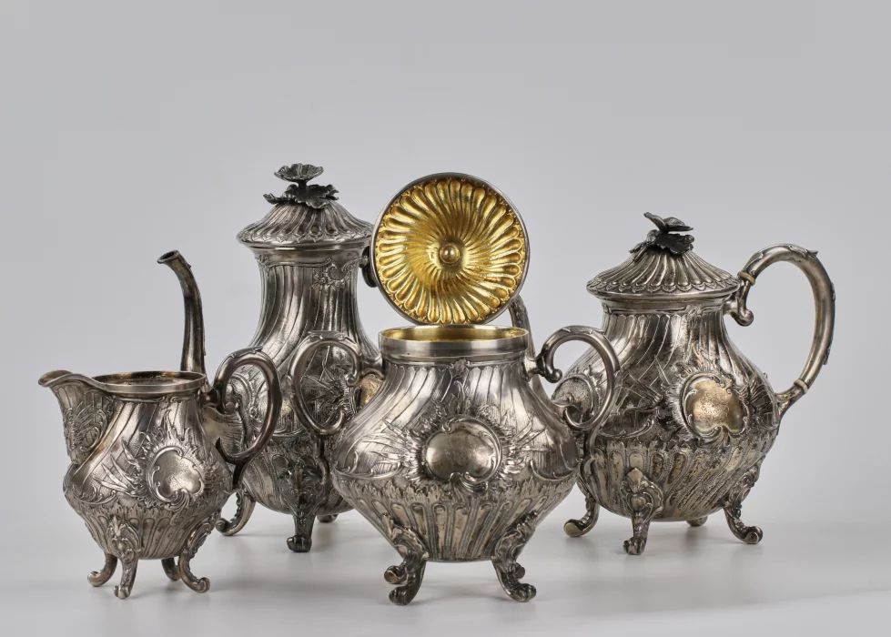 Silver Set. Imperial Russia