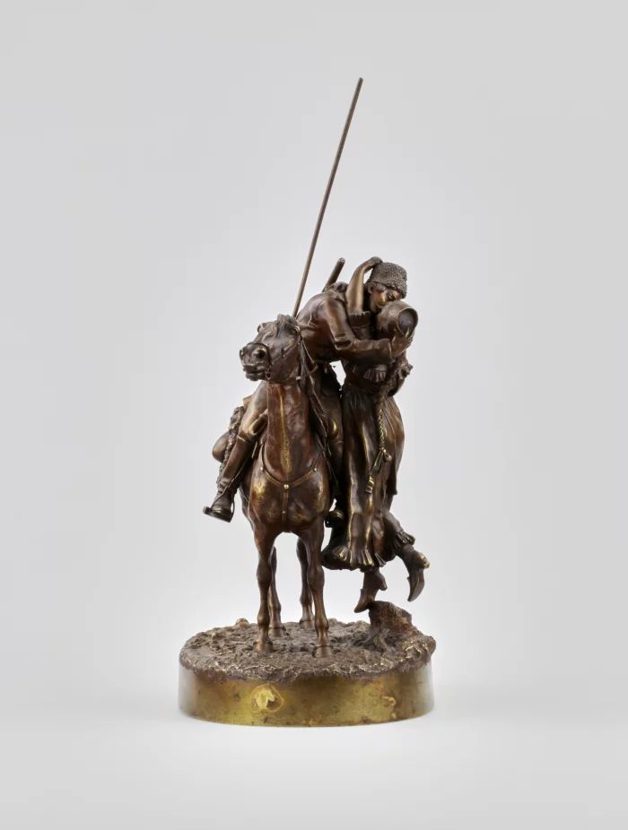 Sculpture "Farewell of a Cossack with a Girl"  V.Ya. Grachev