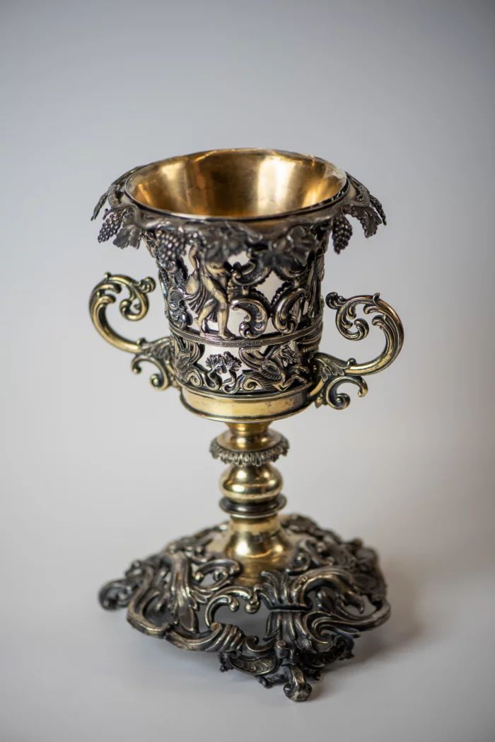 Silver Goblet.  Imperial Russia