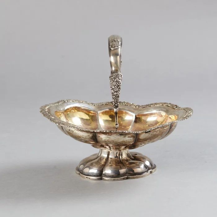 Silver candy bowl