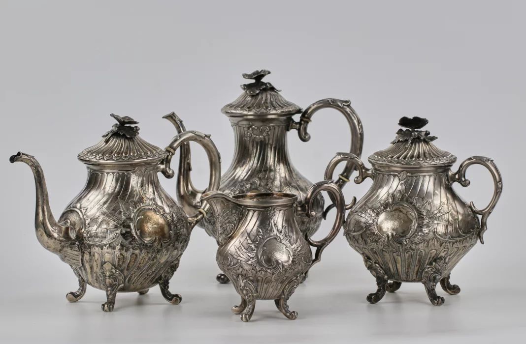 Silver Set. Imperial Russia