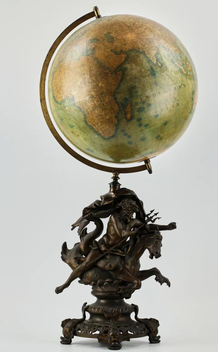 Geographic globe. Berlin