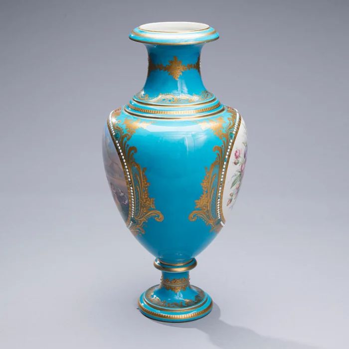 Unique vase "The Birth of Venus". Sevre