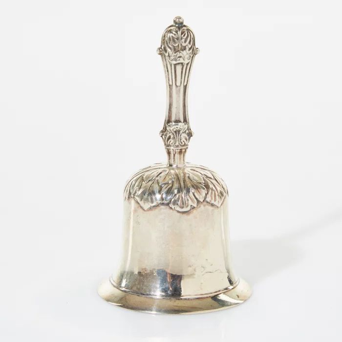 Silver ringing bell. Swedish silver