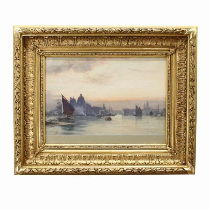 "Venetian landscape" A. Bogolyubov (А.Боголюбовъ)