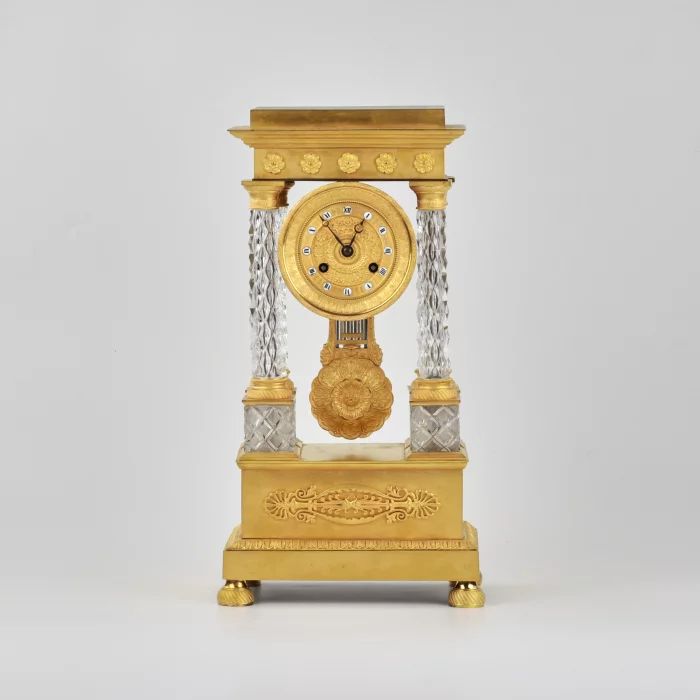  Mantel clock in Empire style