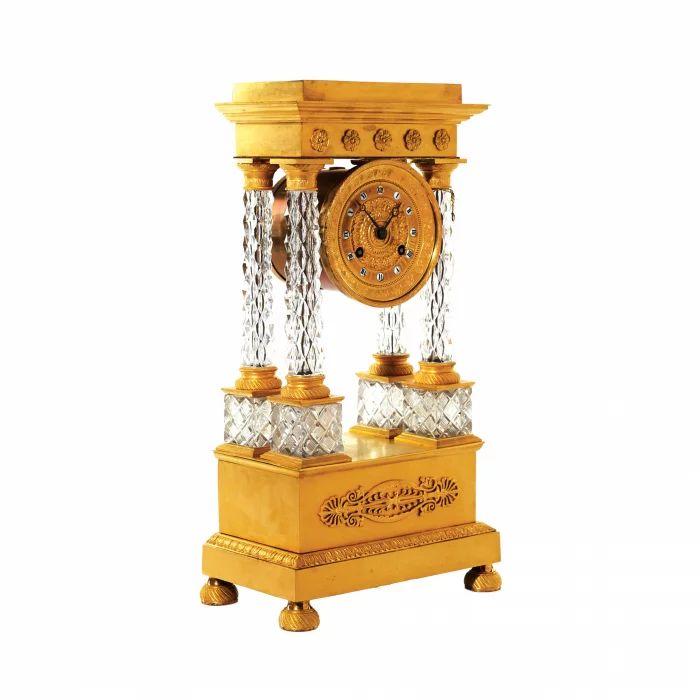 Horloge de cheminee de style Empire