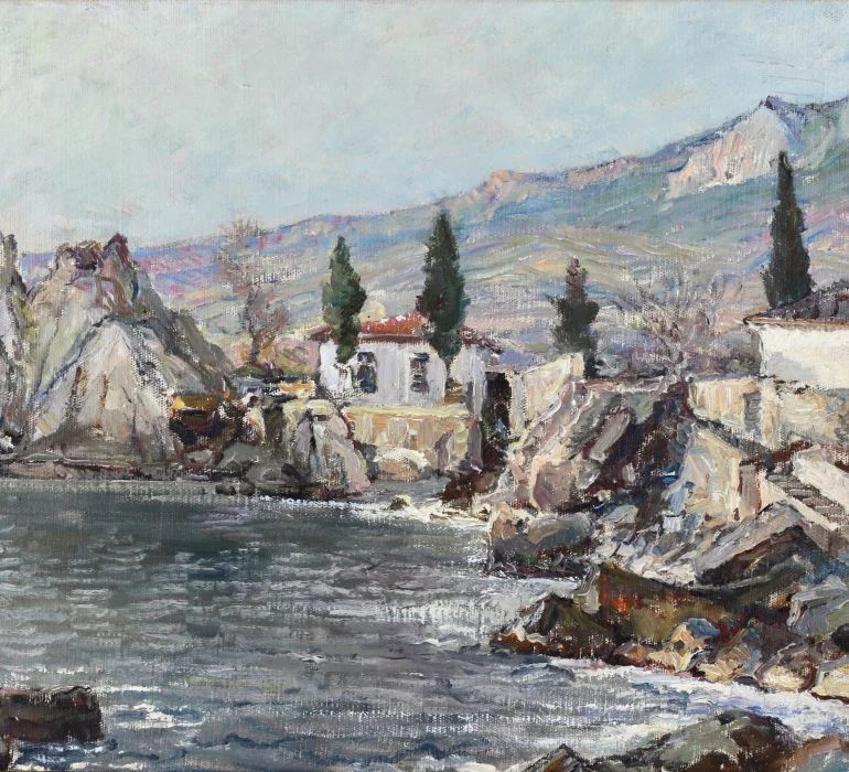 "Crimean landscape" Painting 