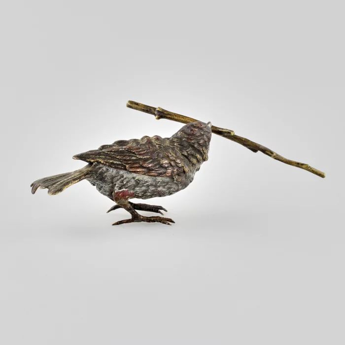 Bronze figurine "Sparrow"