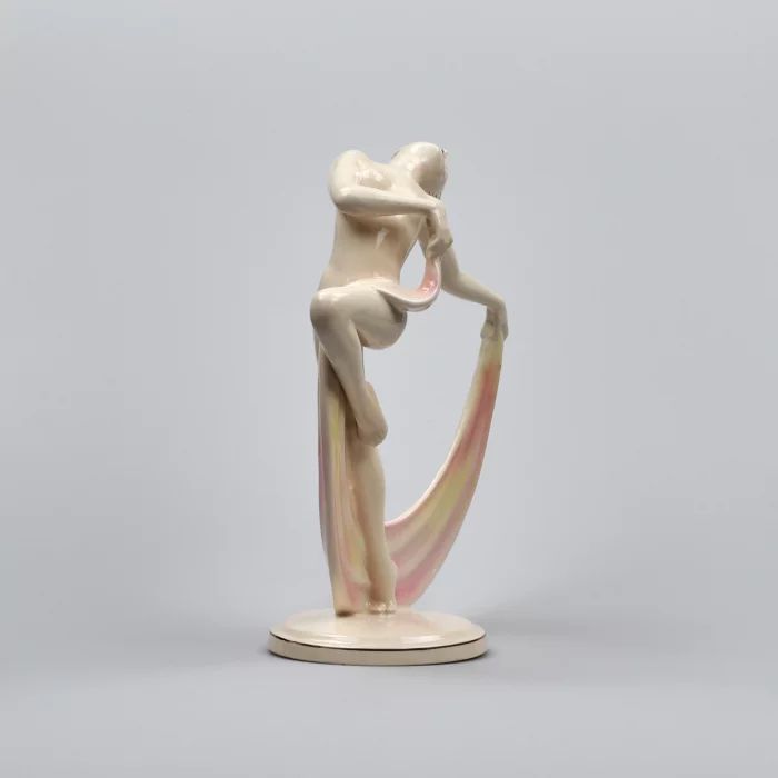 Figurine of a dancer in the Art Deco style.