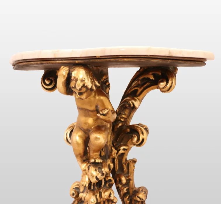 Pair of Putti Consoles