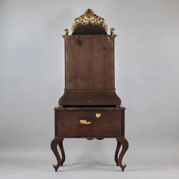 Secretary in the rococo style Petit prince 19th century. 