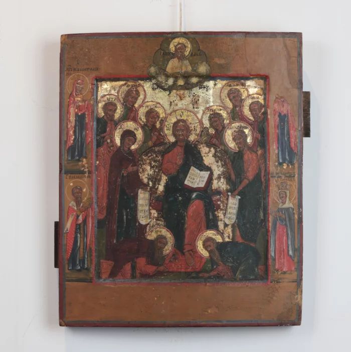 Icon of Christ on the throne.