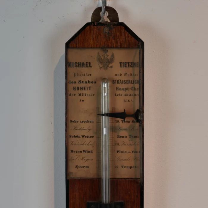 Mercury barometer of the mid-19th century.