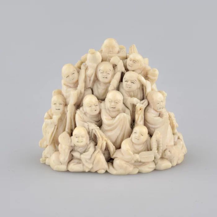 Netsuke "Pyramid of Bud".