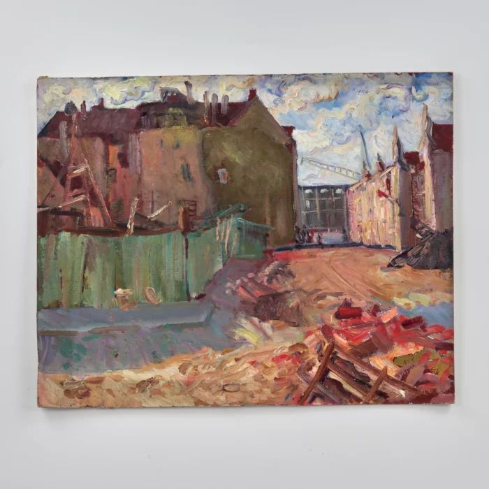 Study "Old Riga". Vitold Kacherovsky.