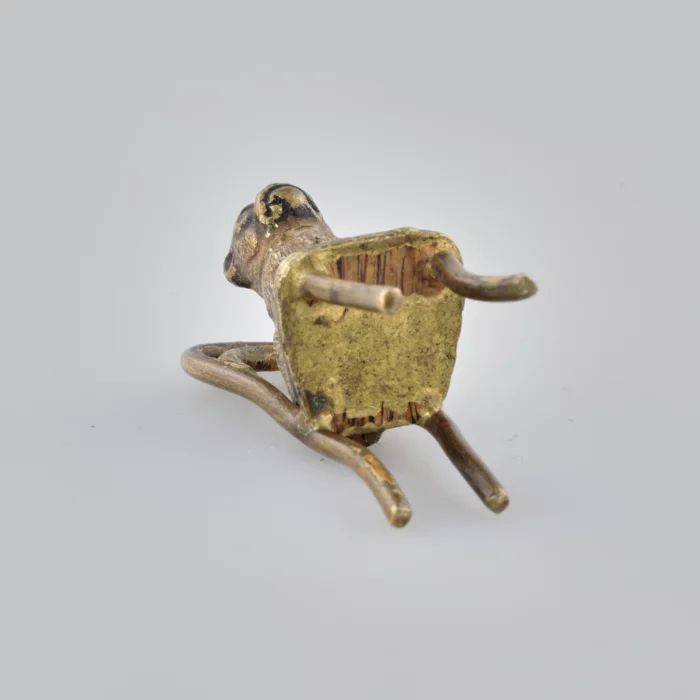 Vienna Bronze "Pug on a Chair"