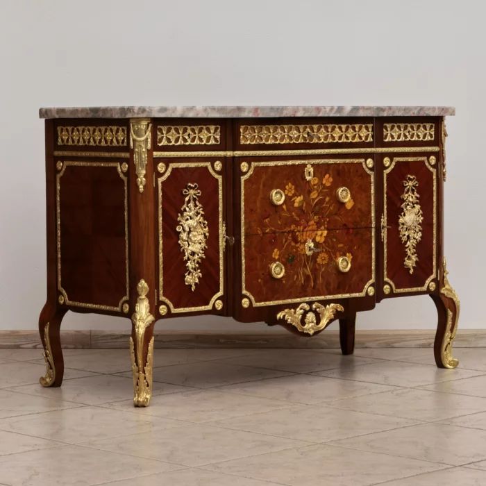 Louis XVI style chest of drawers