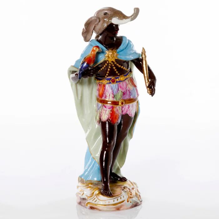  Figurine - allegory "Africa", Meissen