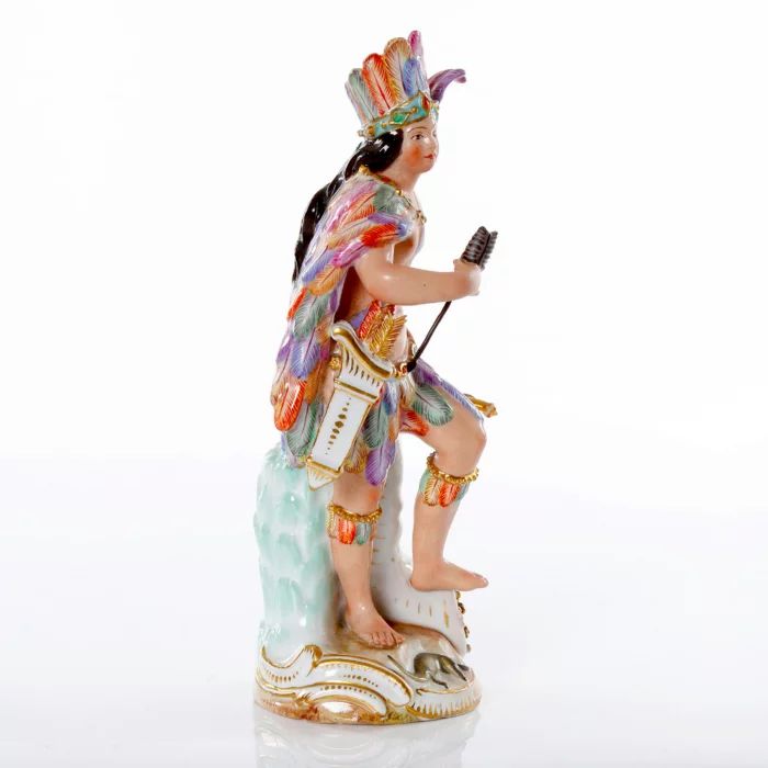  Figurine - allegory "America" Meissen