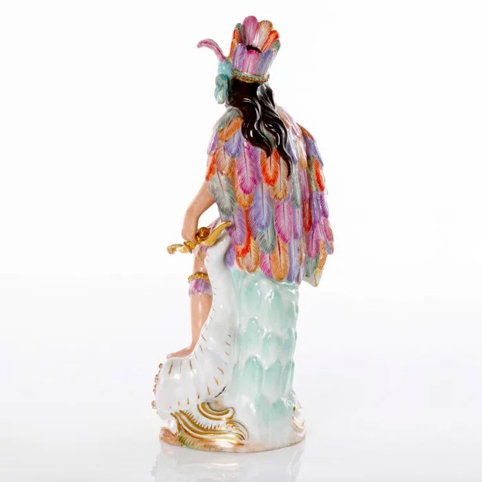  Figurine - allegory "America" Meissen