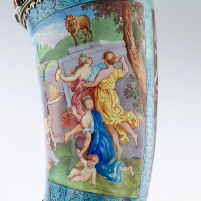 Corne du XIXe siècle, VIENNE, 1890