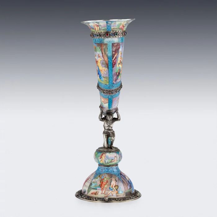 Corne du XIXe siècle, VIENNE, 1890